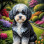 Maltipoo Dog Portrait Paintings