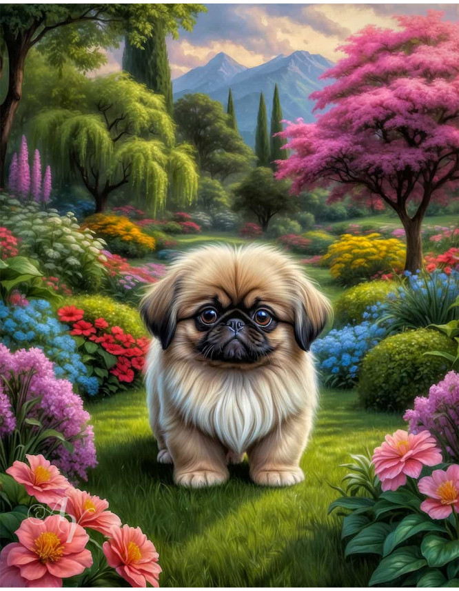 Pekingese Portrait Paintings Pekingese Portrait Paintings