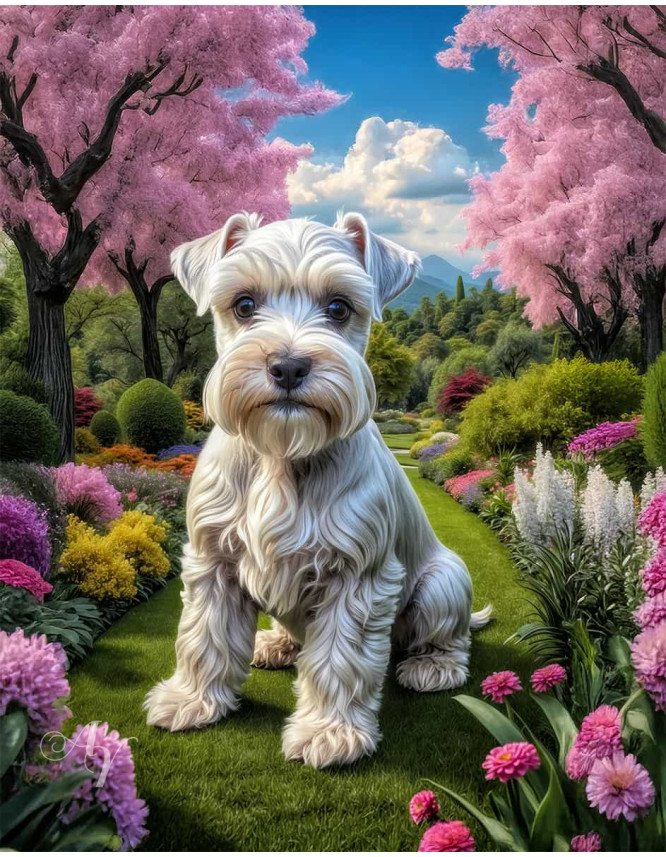 Schnauzer Portrait Paintings Schnauzer Portrait Paintings