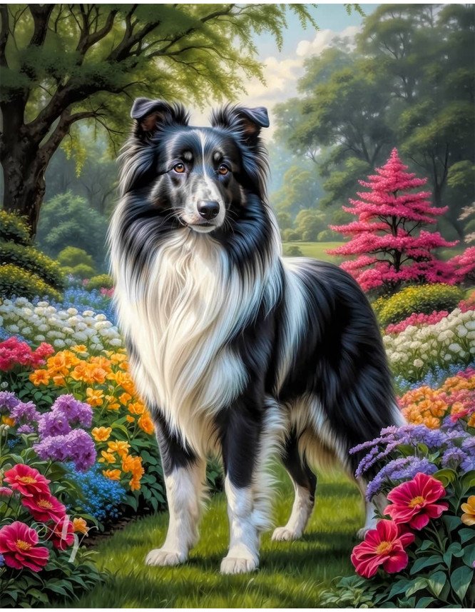Shetland Sheepdog Portrait Paintings Shetland Sheepdog Portrait Paintings