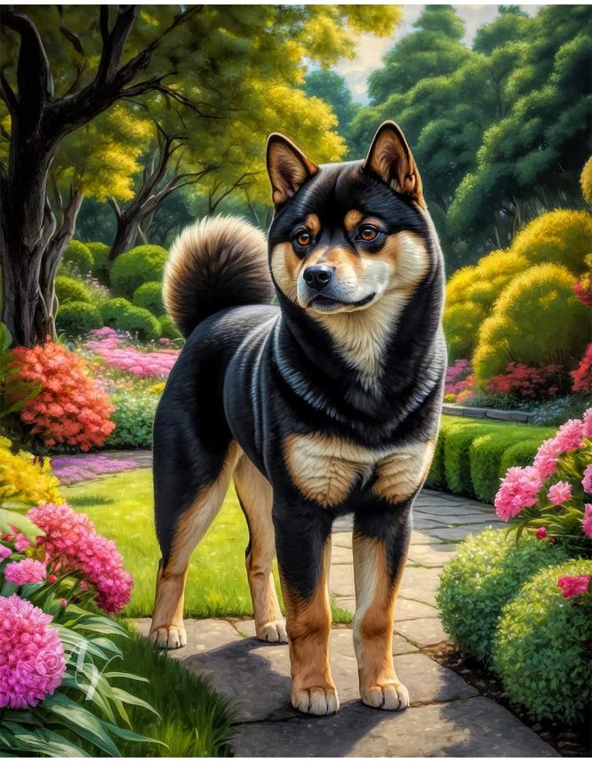 Shiba Inu Portrait Paintings Shiba Inu Portrait Paintings