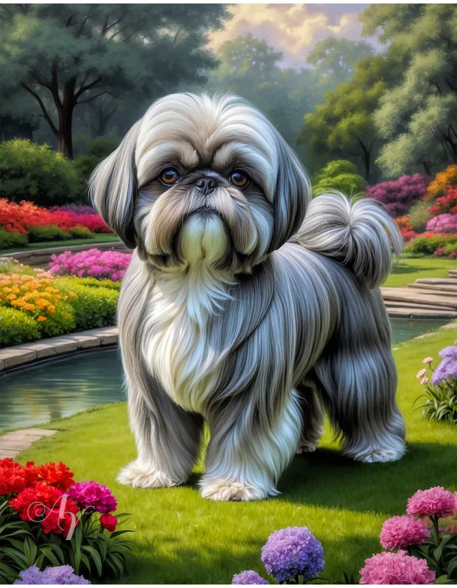 Shih Tzu Portrait Paintings Shih Tzu Portrait Paintings