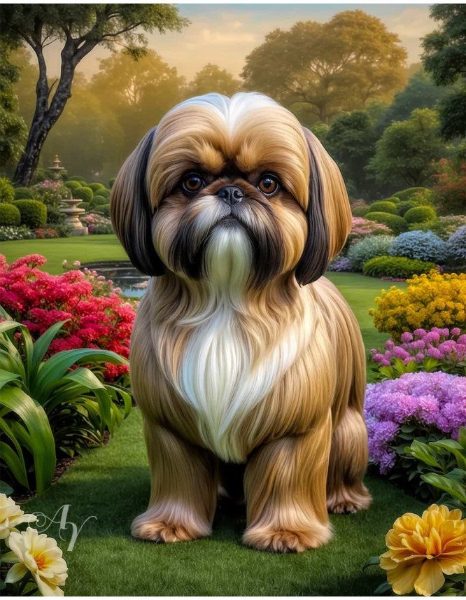 Shih Tzu Portrait Paintings Shih Tzu Portrait Paintings