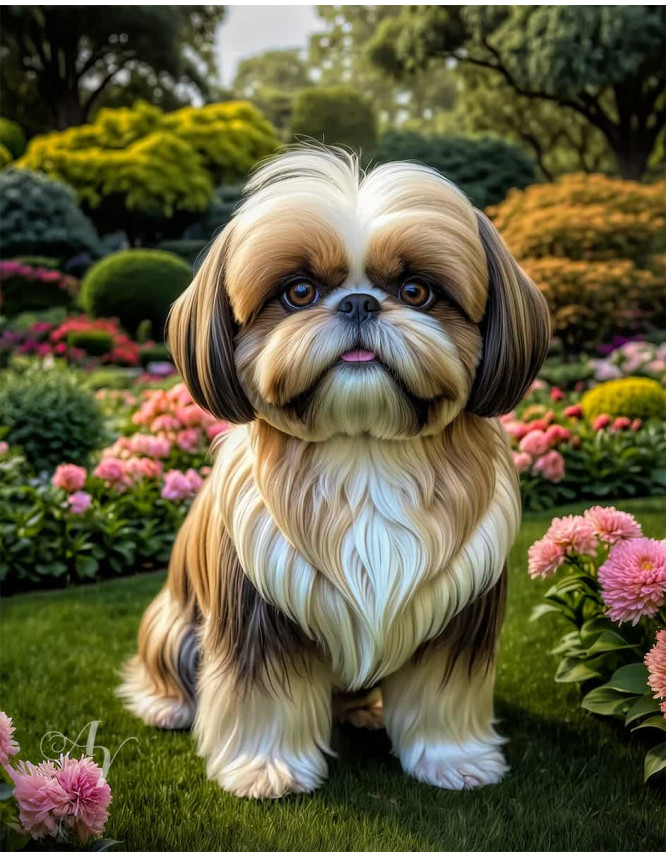 Shih Tzu Portrait Paintings Shih Tzu Portrait Paintings