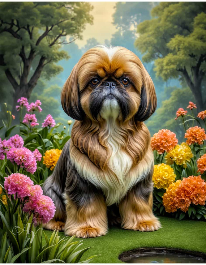 Shih Tzu Portrait Paintings Shih Tzu Portrait Paintings