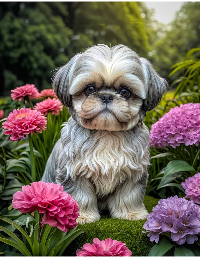 Shih Tzu Portrait Paintings Shih Tzu Portrait Paintings