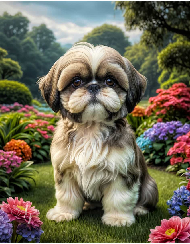 Shih Tzu Portrait Paintings Shih Tzu Portrait Paintings