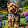 Yorkshire Terrier Portrait Paintings