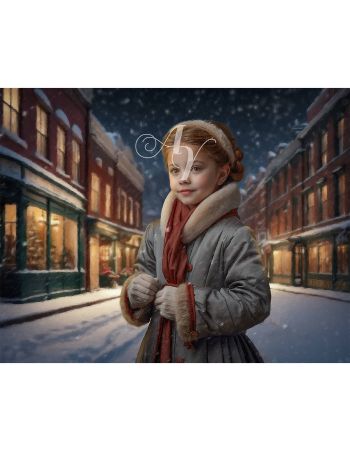Victorian Street Child Customized Photo Paintings Victorian Street Child Customized Photo Paintings