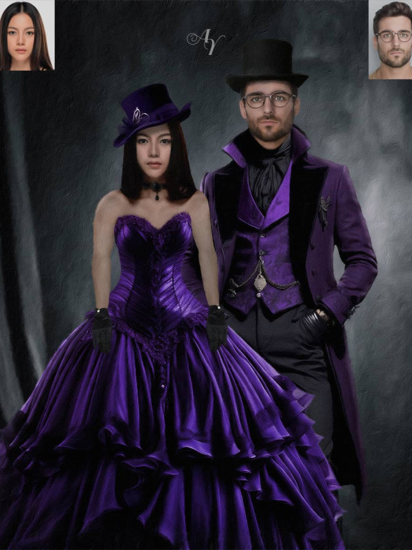 Gothic Customized Photo Paintings