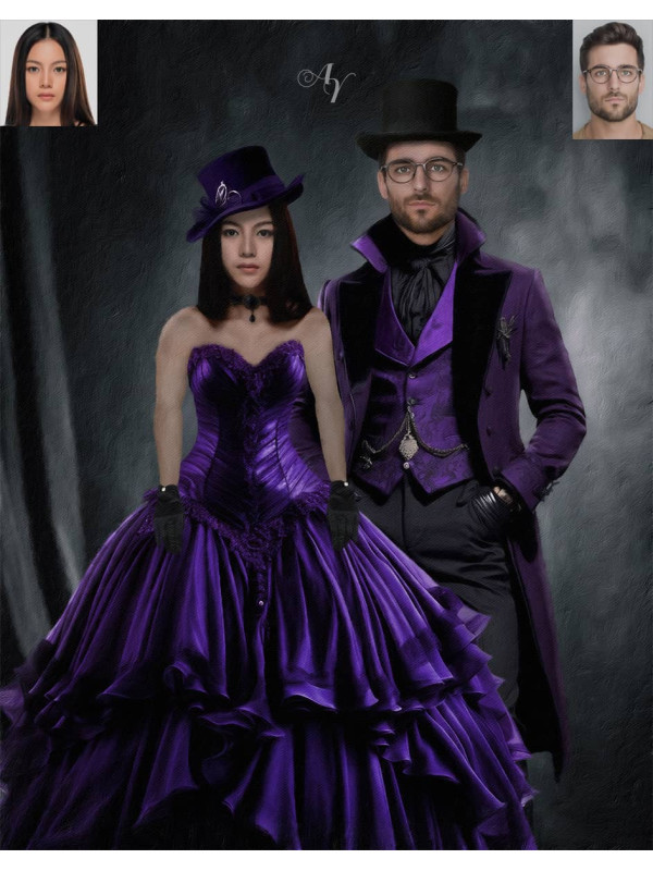 Gothic Customized Photo Paintings