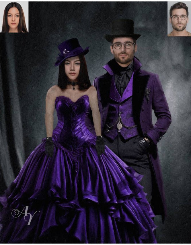 Gothic Customized Photo Paintings Gothic Customized Photo Paintings