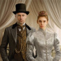 Victorian Bride - Groom Customized Photo Paintings