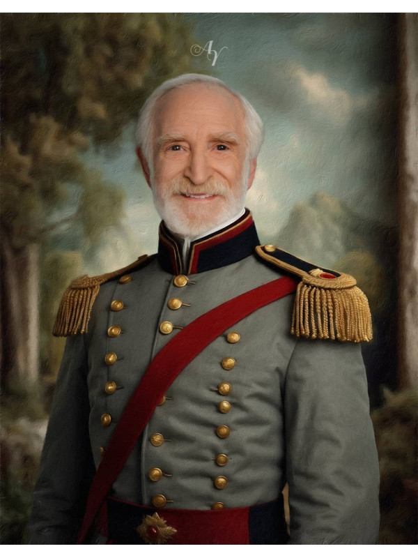 Vintage Soldier Customized Photo Paintings