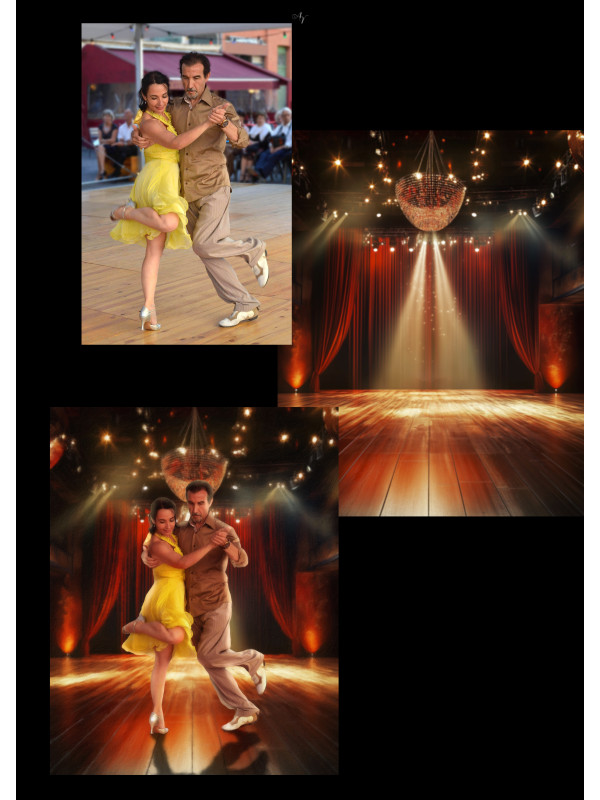 Ballet - All Dance Customized Photo Paintings on Canvas