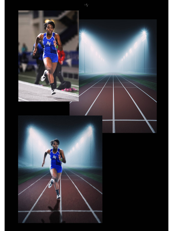 Track Stars Fantasy Customized Photo Paintings