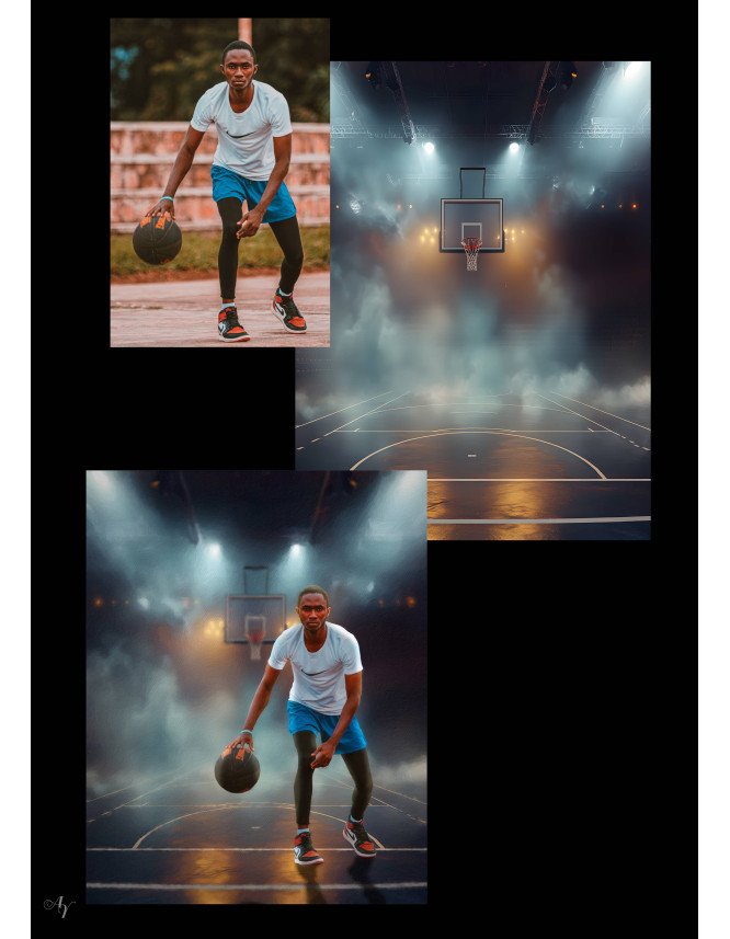 Basketball Star Customized Photo Paintings Basketball Star Customized Photo Paintings