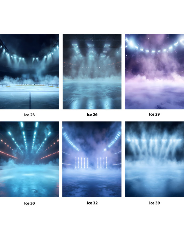 Ice Skating - Hockey Customized Photo Paintings on Canvas