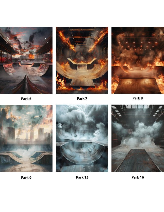 Skateboarding Customized Photo Paintings