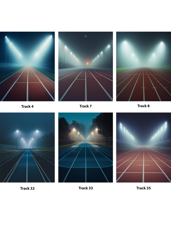 Track Stars Fantasy Customized Photo Paintings