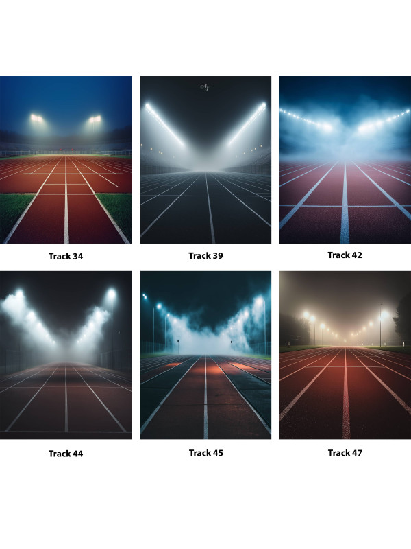 Track Stars Fantasy Customized Photo Paintings