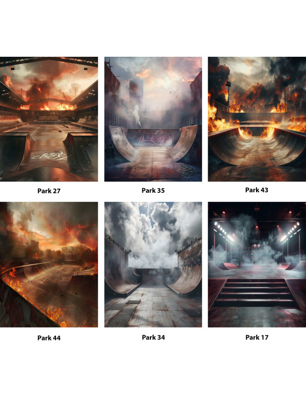 Skateboarding Customized Photo Paintings