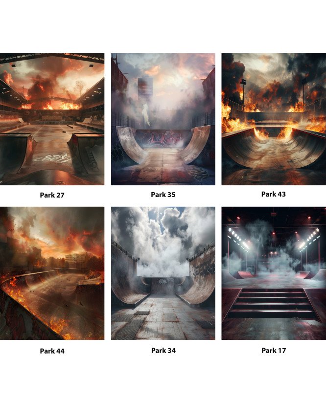 Skateboarding Customized Photo Paintings Skateboarding Customized Photo Paintings
