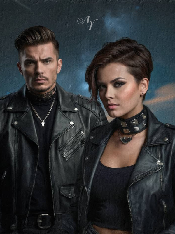 Adult Biker Customized Photo Paintings