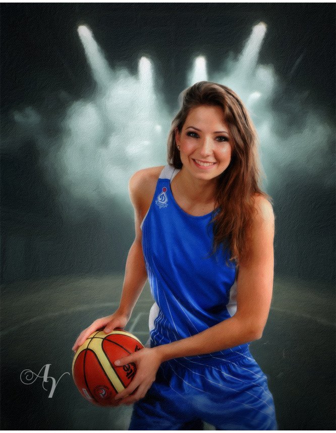 Basketball Star Customized Photo Paintings Basketball Star Customized Photo Paintings