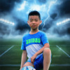 Soccer Star Customized Photo Paintings