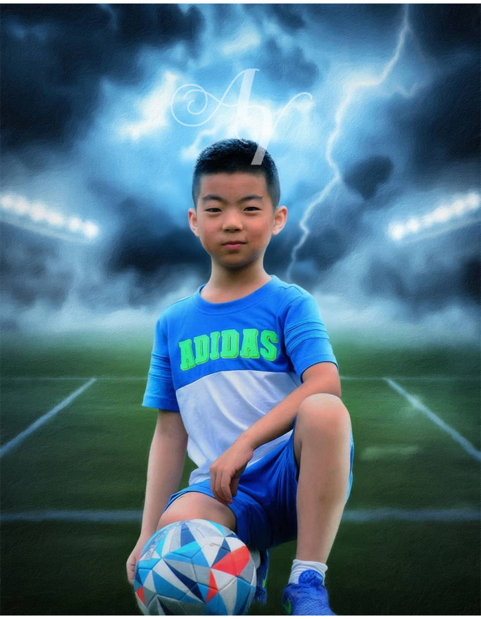 Soccer Star Customized Photo Paintings Soccer Star Customized Photo Paintings