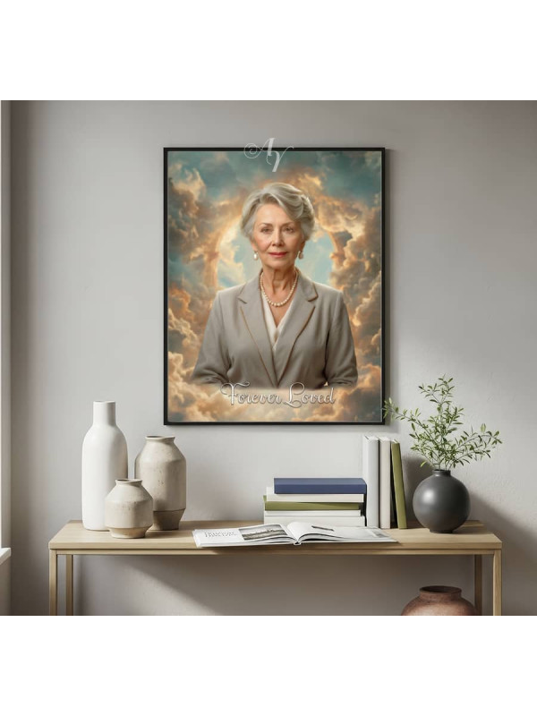 Heavens Gateway Memorial Customized Photo Paintings