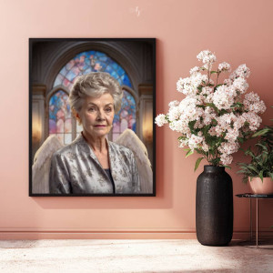 Custom Memorial Paintings for People and Pets