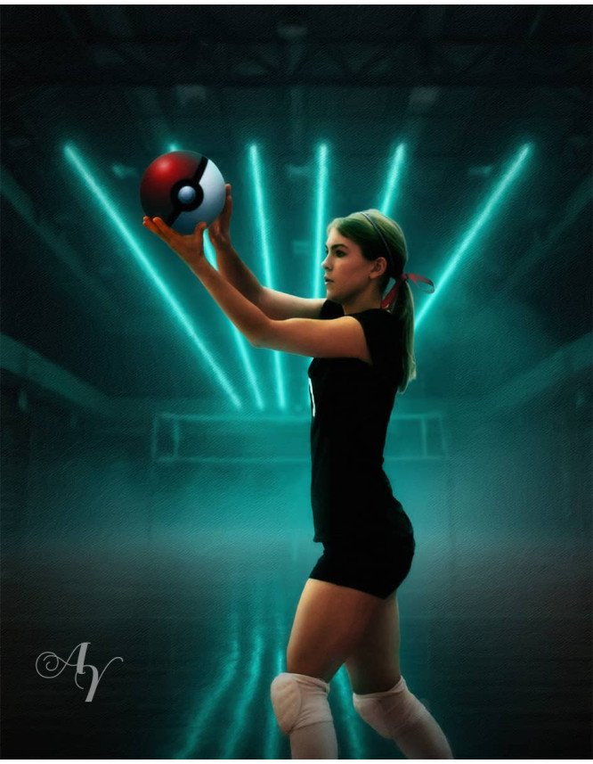 Volleyball Customized Photo Paintings Volleyball Customized Photo Paintings