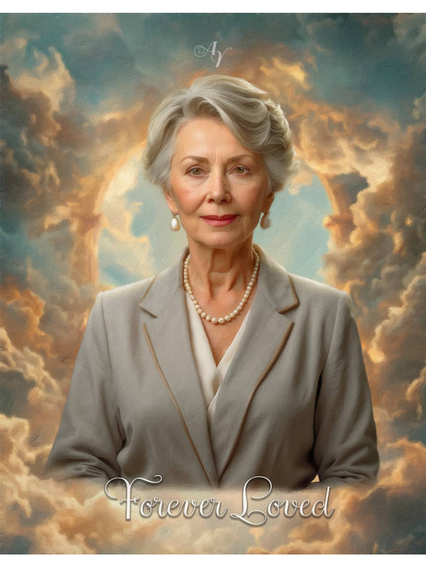 Heavens Gateway Memorial Customized Photo Paintings