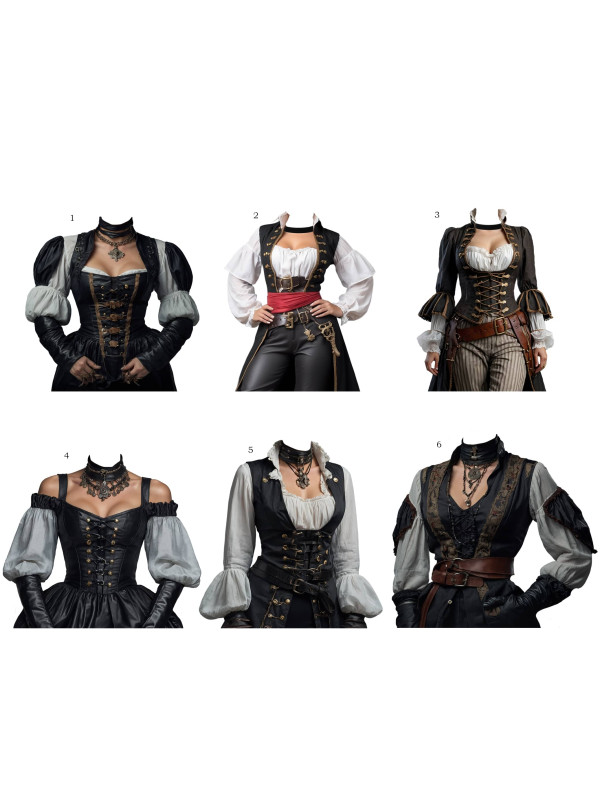 Adult Pirate Customized Photo Paintings