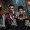 Adult Pirate Customized Photo Paintings