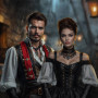 Adult Pirate Customized Photo Paintings