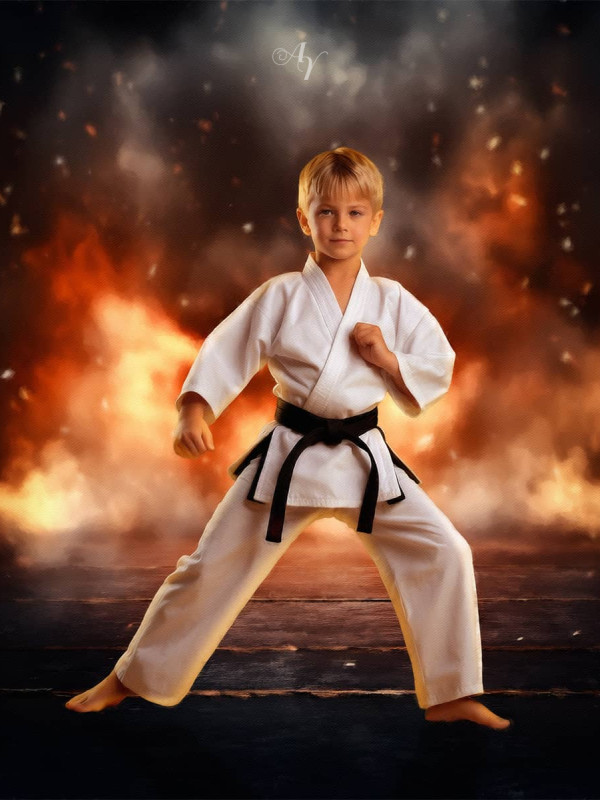 Karate Martial Arts Customized Photo Paintings