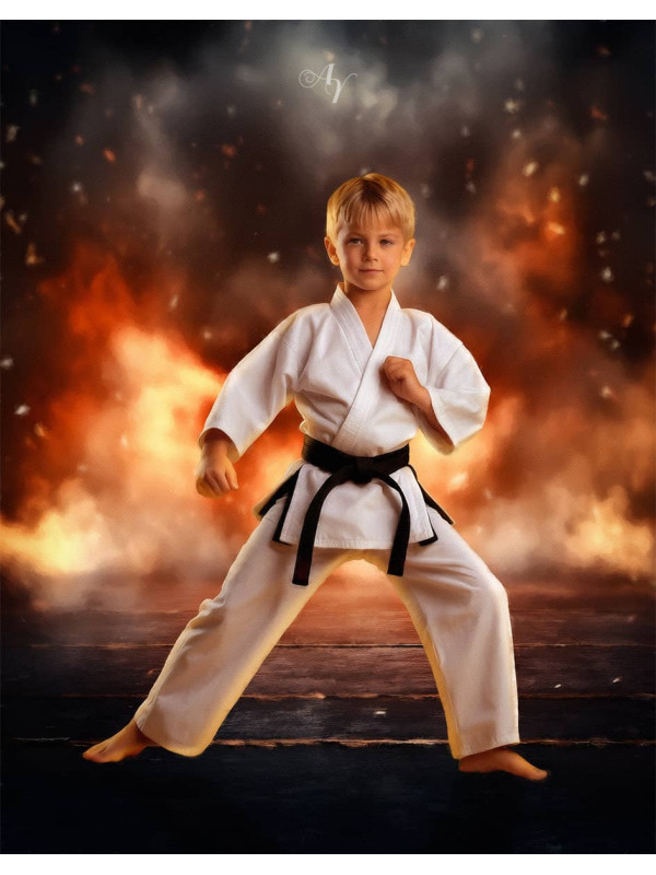Karate Martial Arts Customized Photo Paintings