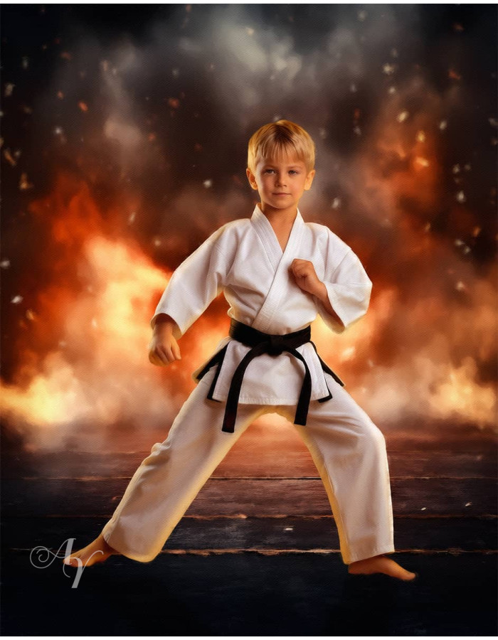 Karate Martial Arts Customized Photo Paintings Karate Martial Arts Customized Photo Paintings