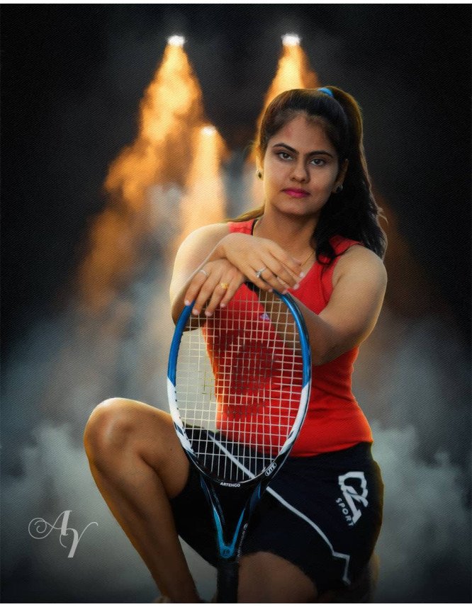 Tennis Customized Photo Paintings Tennis Customized Photo Paintings