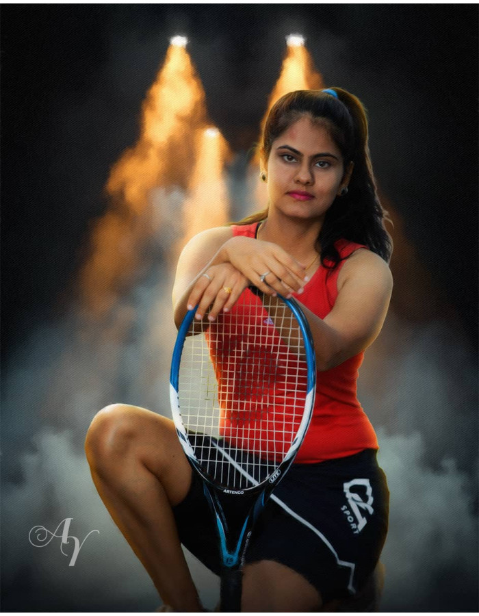 Tennis Customized Photo Paintings Tennis Customized Photo Paintings