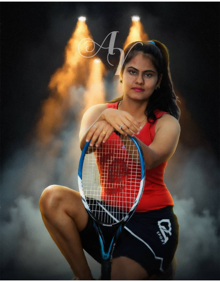 Tennis Customized Photo Paintings Tennis Customized Photo Paintings