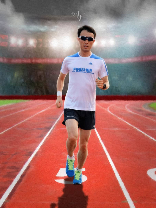 Track Stars Customized Photo Paintings