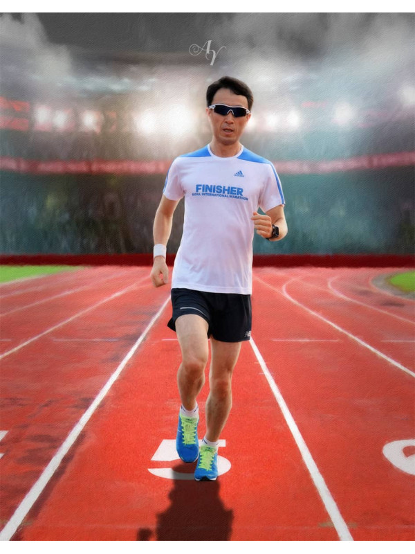 Track Stars Fantasy Customized Photo Paintings