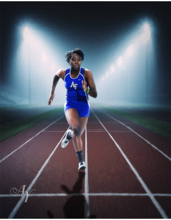 Track Stars Customized Photo Paintings Track Stars Customized Photo Paintings