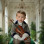 Victorian White Music Room Child Customized Photo Paintings