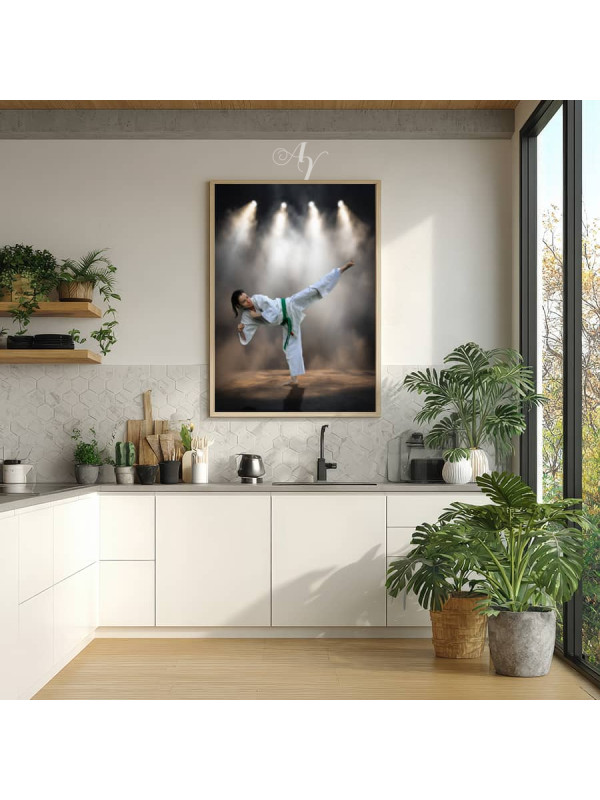 Karate Martial Arts Customized Photo Paintings