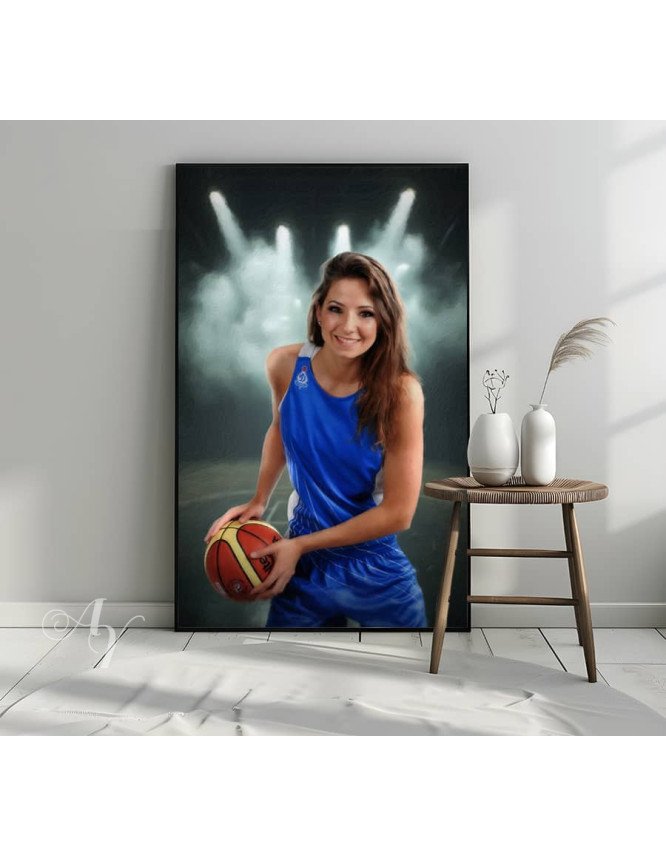 Basketball Star Customized Photo Paintings Basketball Star Customized Photo Paintings